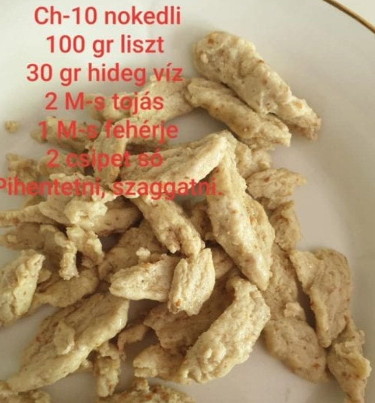  Házi nokedli 